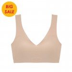 Beige Cotton Comfy Bralette (Only A,B Cup)